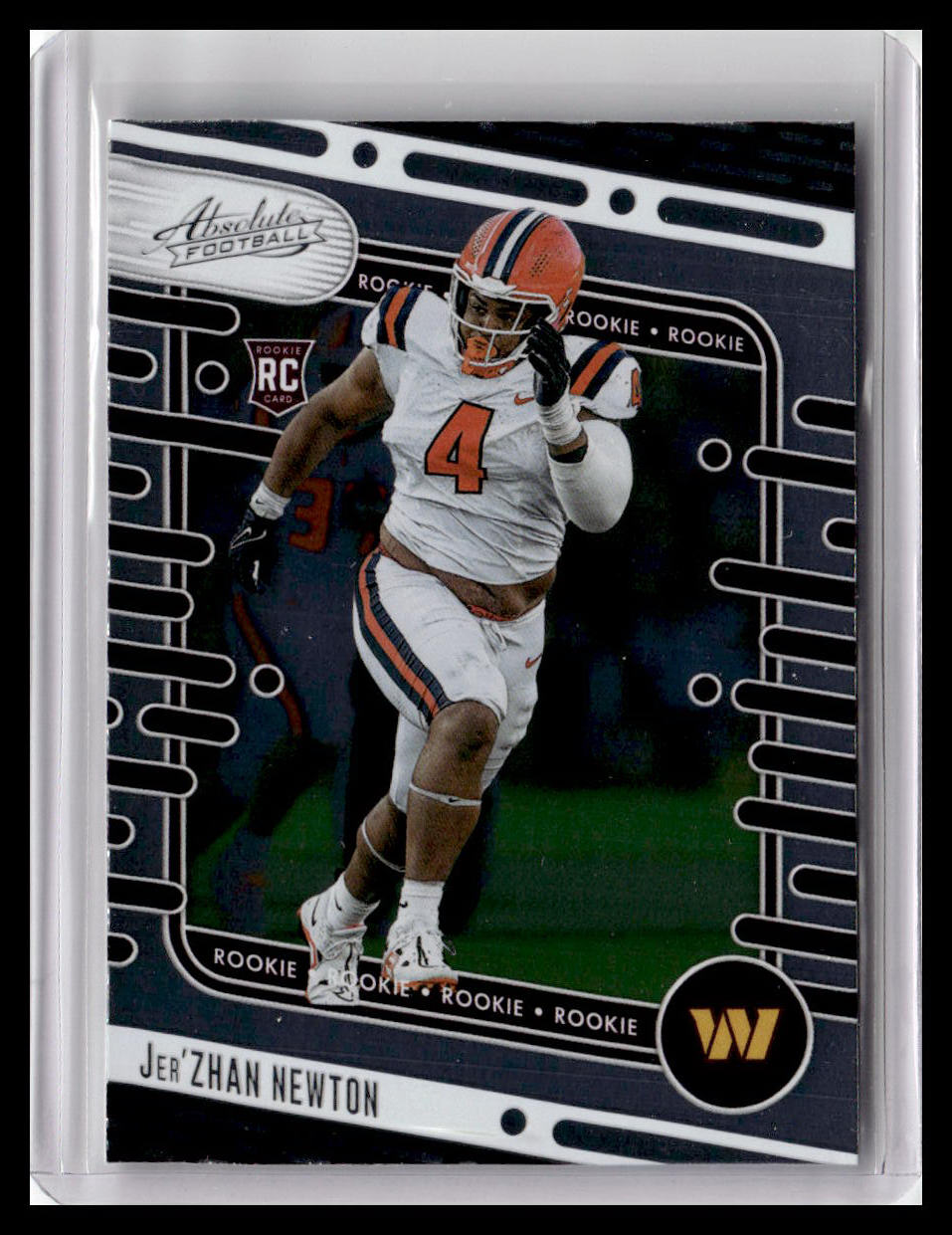2024 Panini Absolute #136 Jer'Zhan Newton (RC)