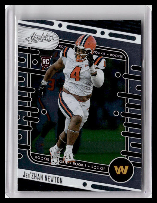 2024 Panini Absolute #136 Jer'Zhan Newton (RC)