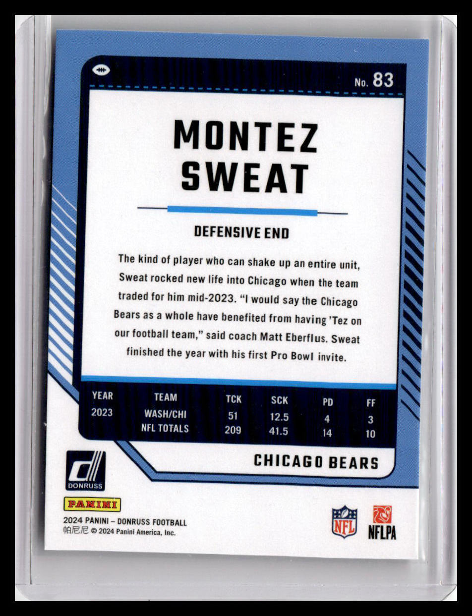2024 Donruss #83 Montez Sweat