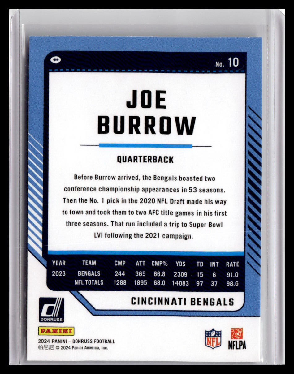 2024 Donruss #10 Joe Burrow