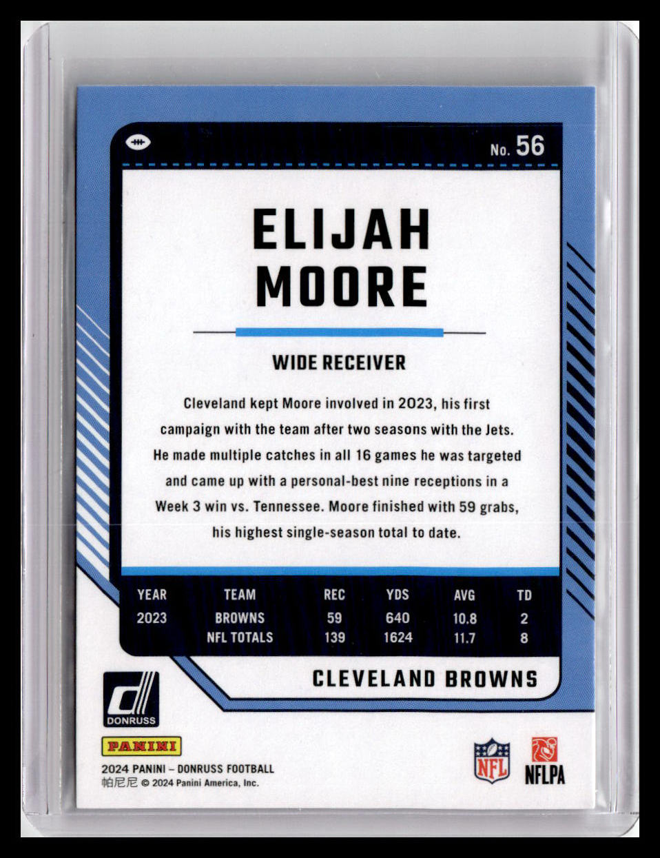 2024 Donruss #56 Elijah Moore