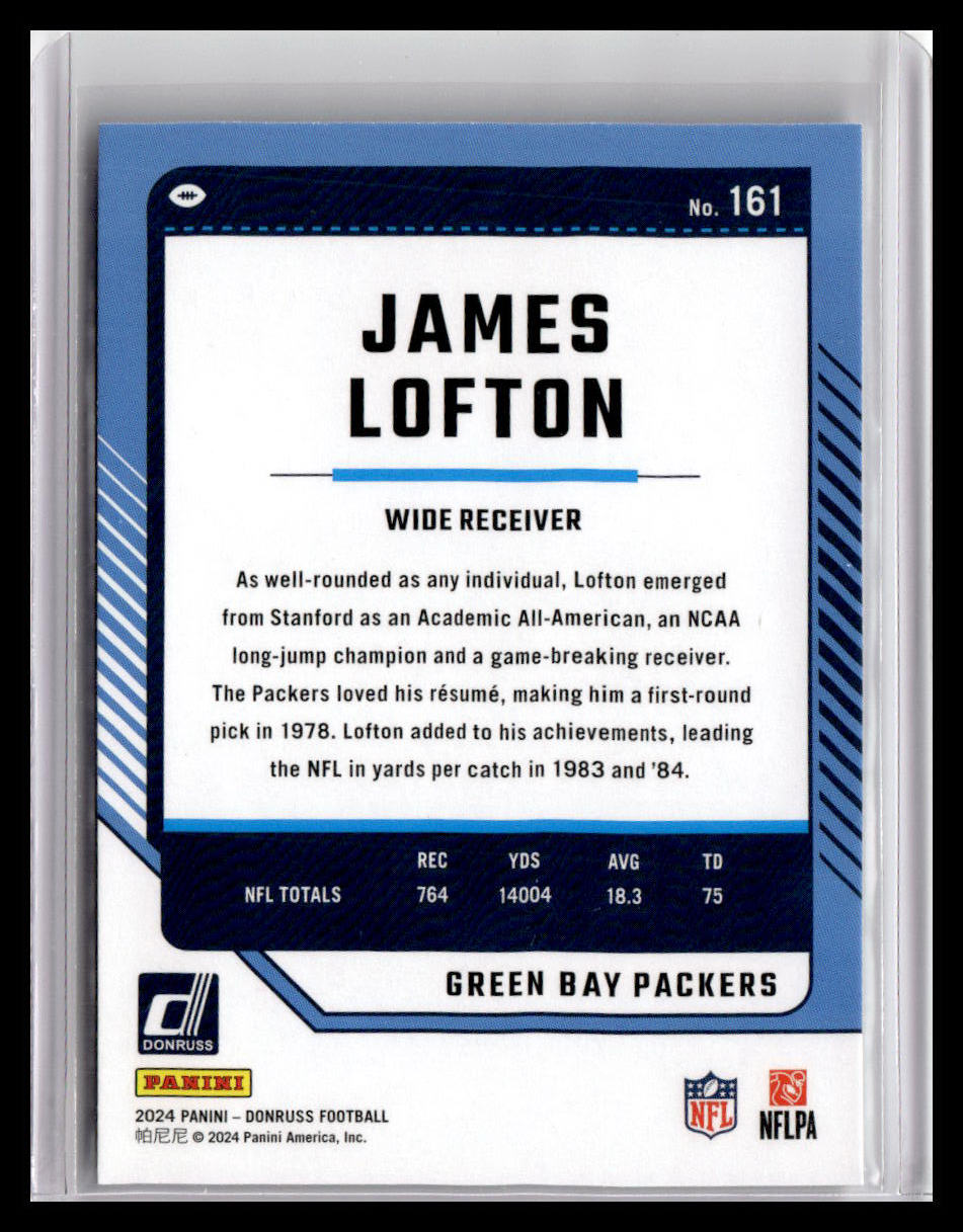 2024 Donruss #161 James Lofton