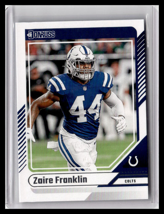 2024 Donruss #257 Zaire Franklin