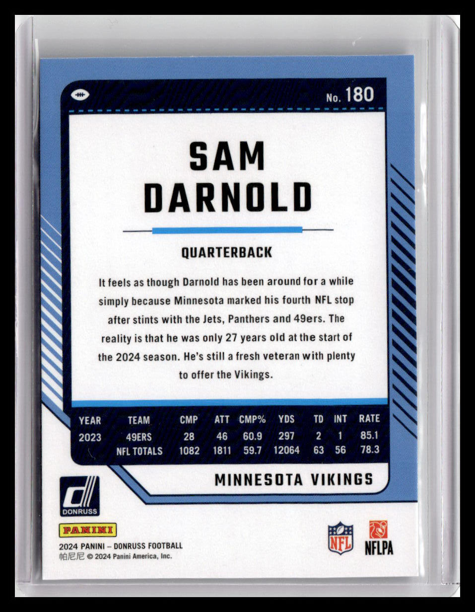 2024 Donruss #180 Sam Darnold