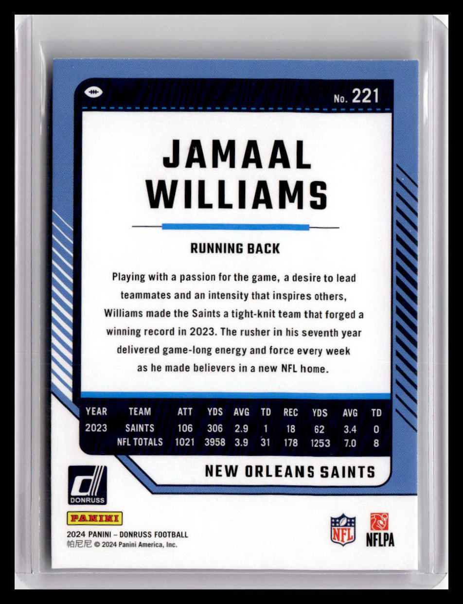 2024 Donruss #221 Jamaal Williams