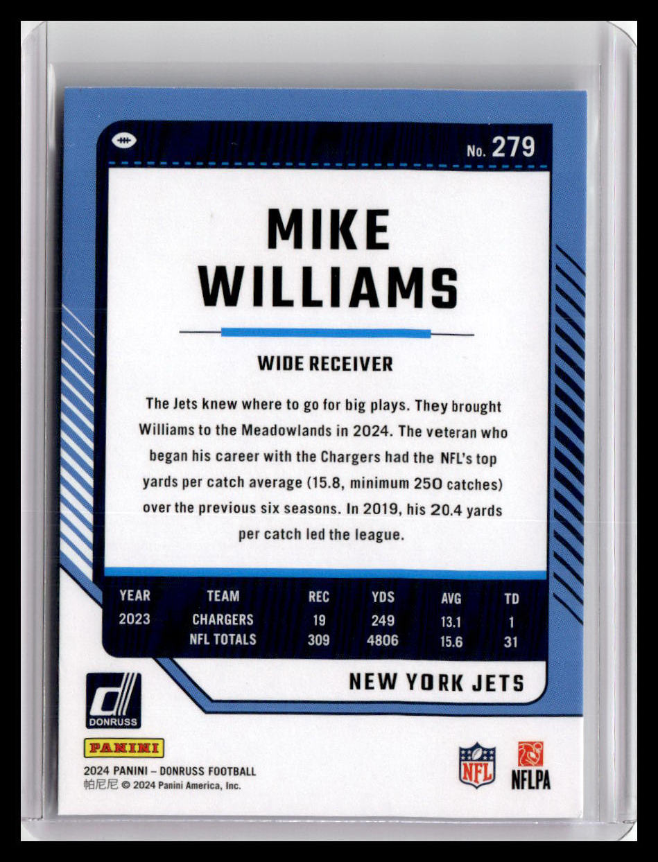 2024 Donruss #279 Mike Williams