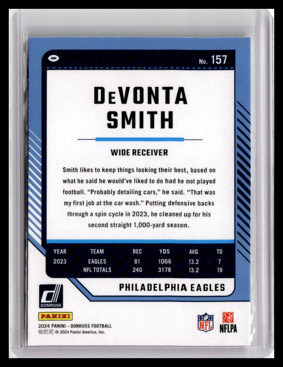 2024 Donruss #157 DeVonta Smith