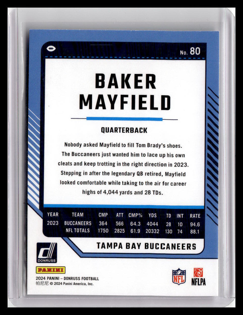 2024 Donruss #80 Baker Mayfield