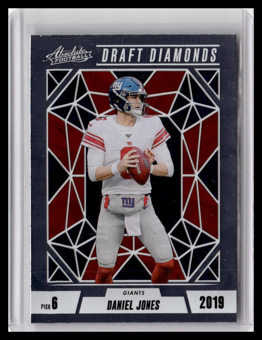 2024 Panini Absolute #DD-DJS Daniel Jones Draft Diamonds