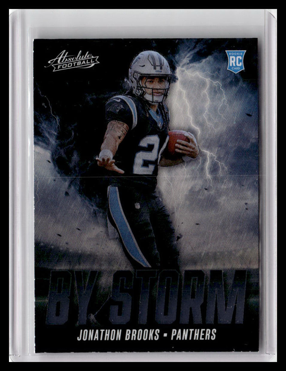2024 Panini Absolute #BS-JBS Jonathon Brooks By Storm