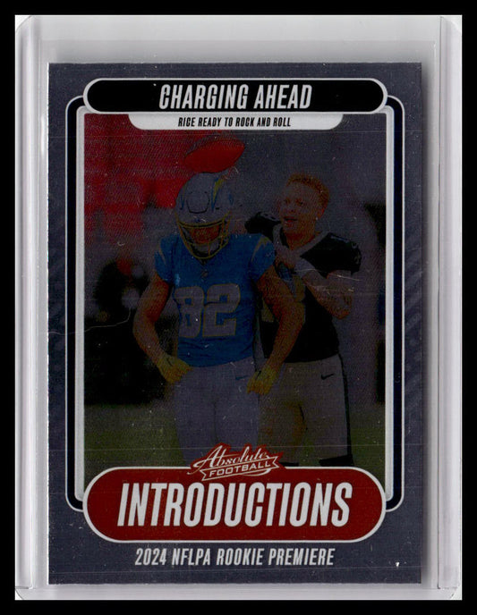 2024 Panini Absolute #I-BRE Brenden Rice Introductions