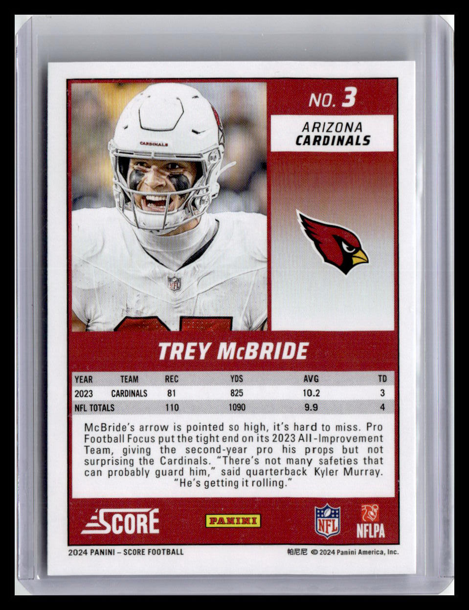 2024 Score #3 Trey McBride