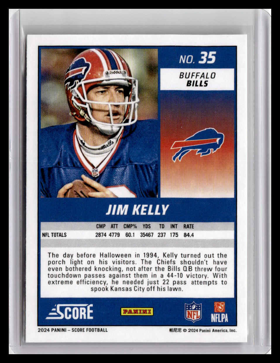 2024 Score #35 Jim Kelly