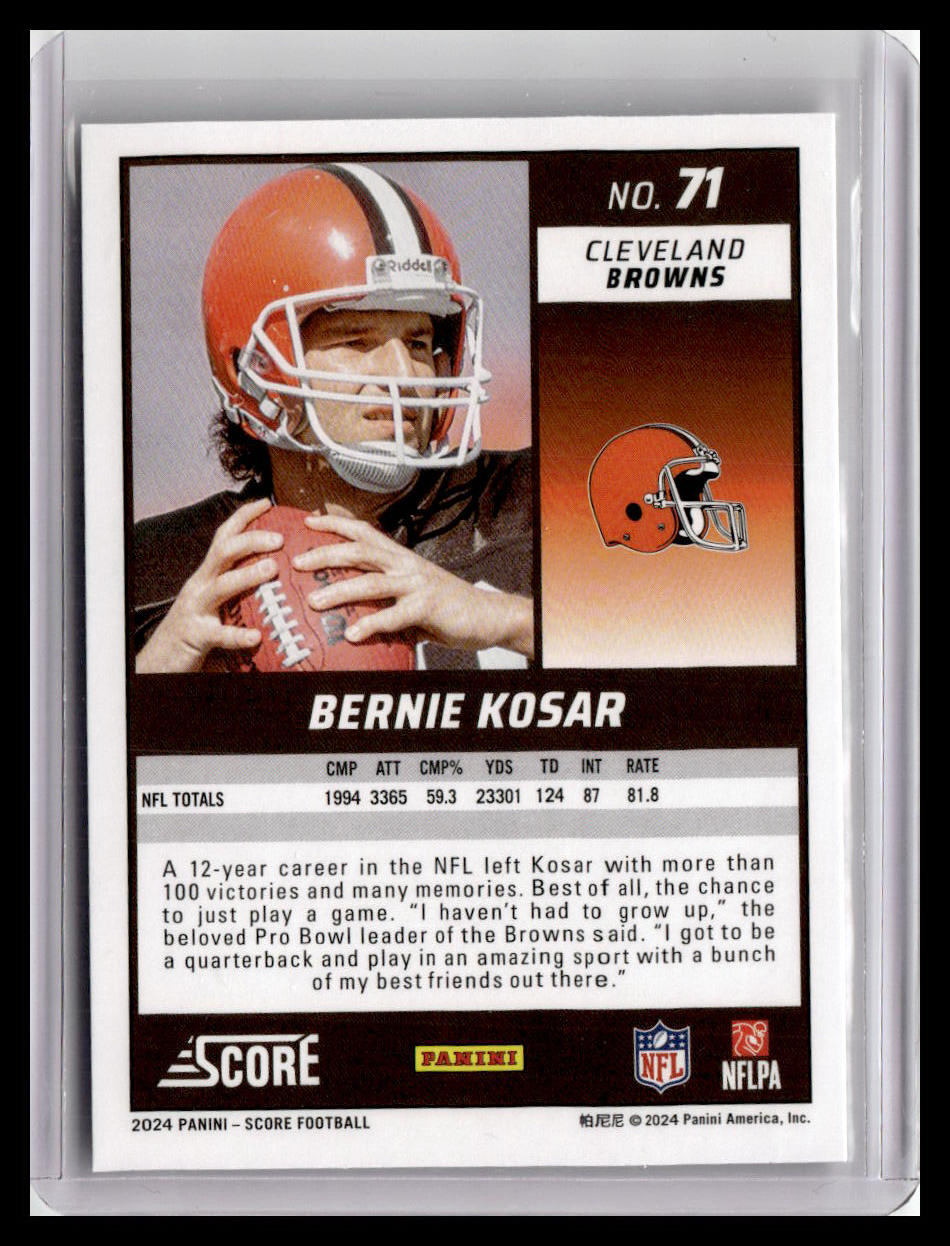 2024 Score #71 Bernie Kosar