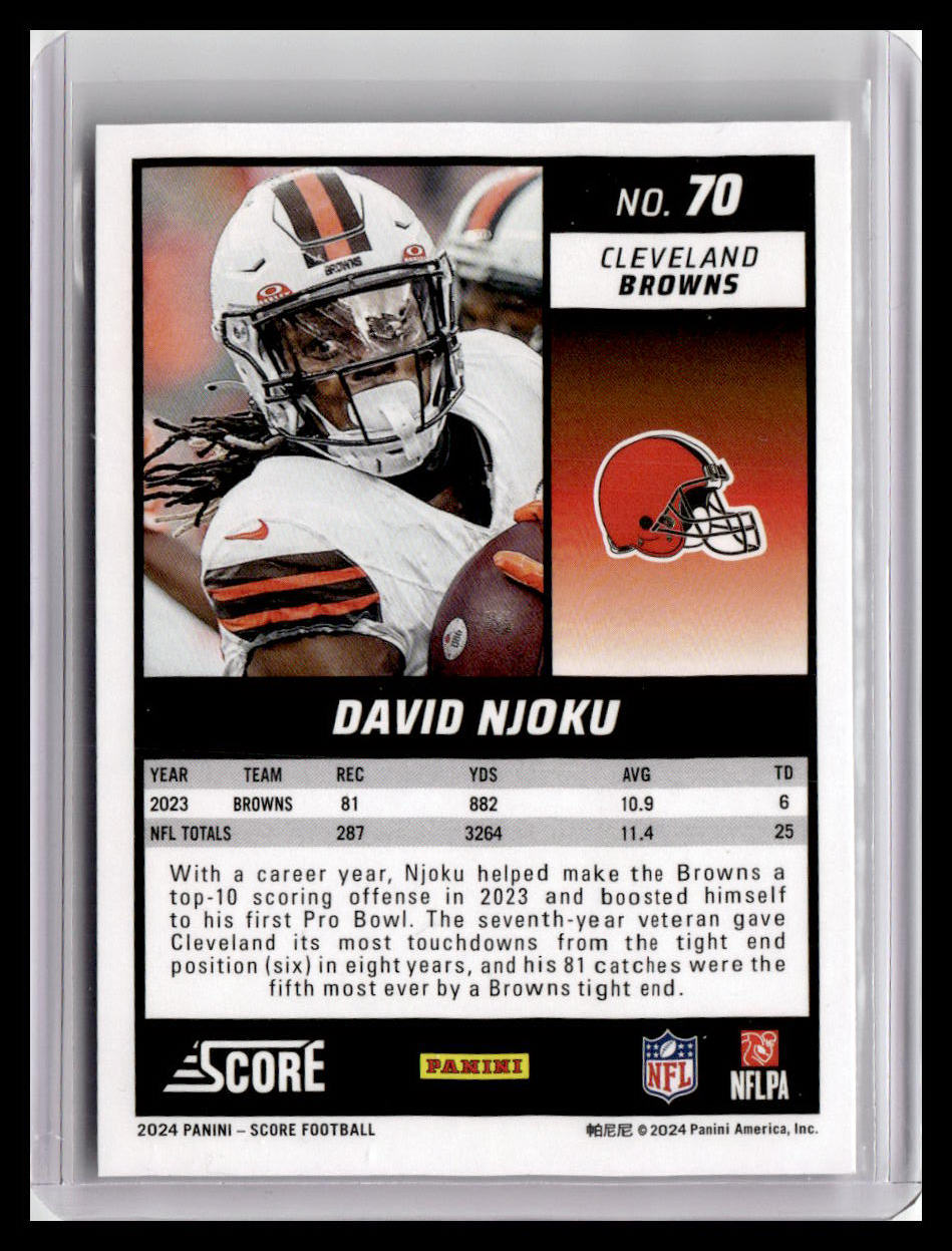 2024 Score #70 David Njoku
