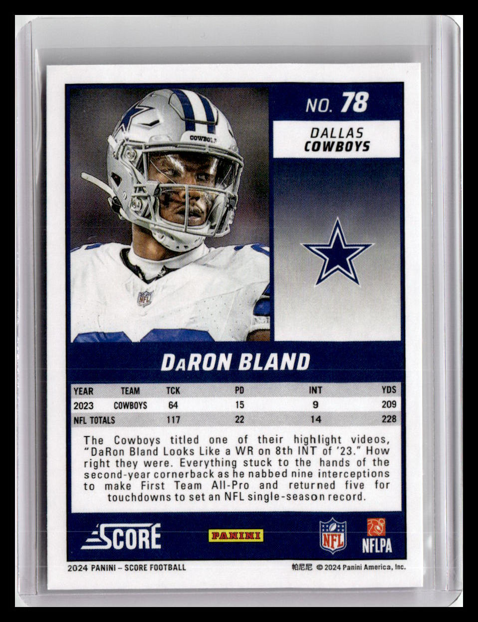 2024 Score #78 DaRon Bland