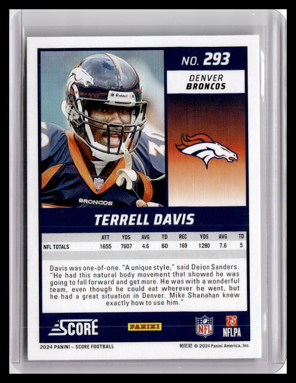 2024 Score #293 Terrell Davis