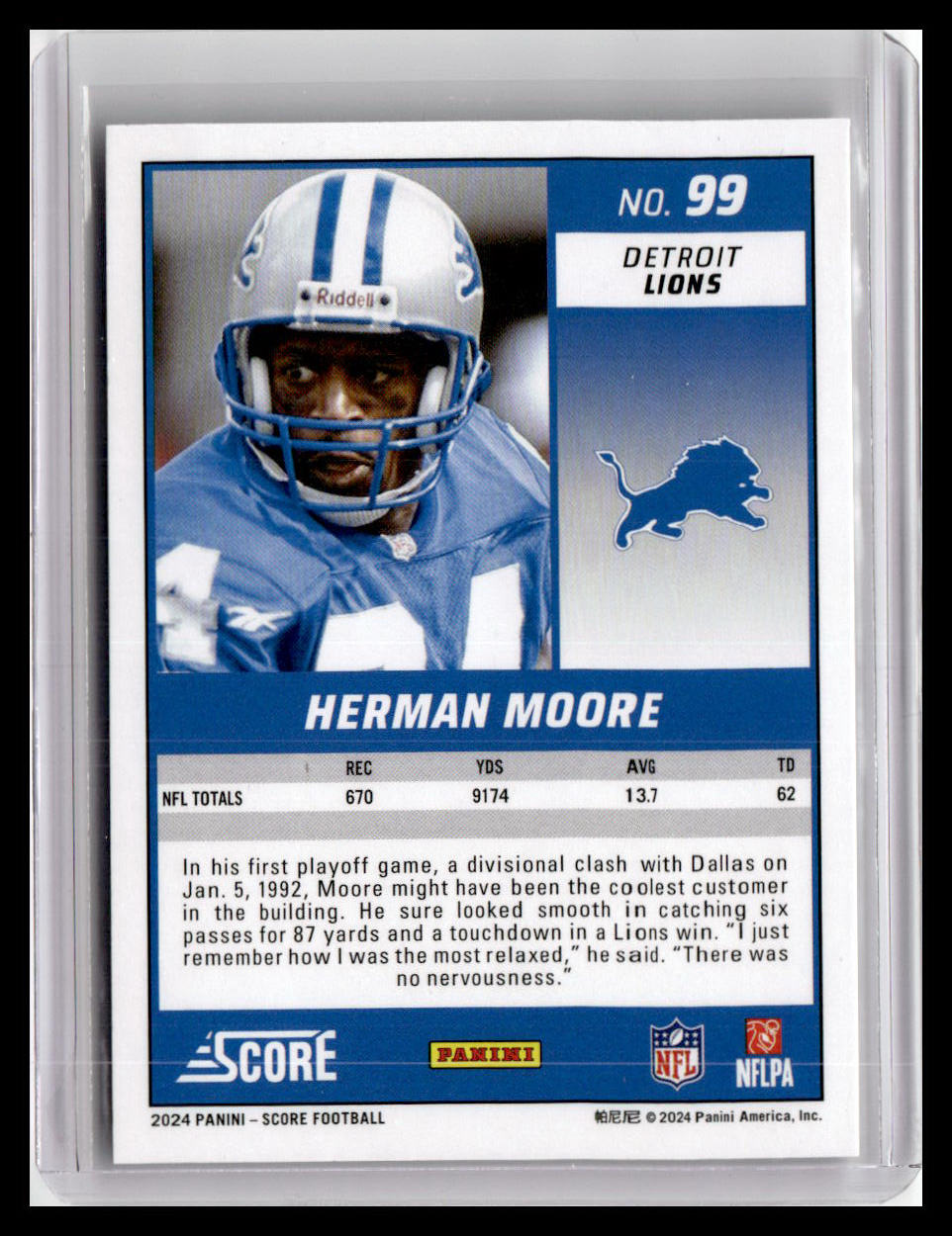 2024 Score #99 Herman Moore