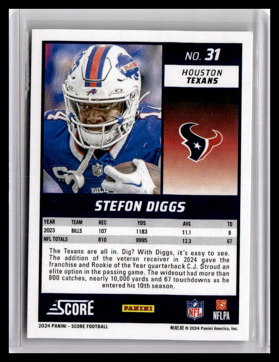 2024 Score #31 Stefon Diggs