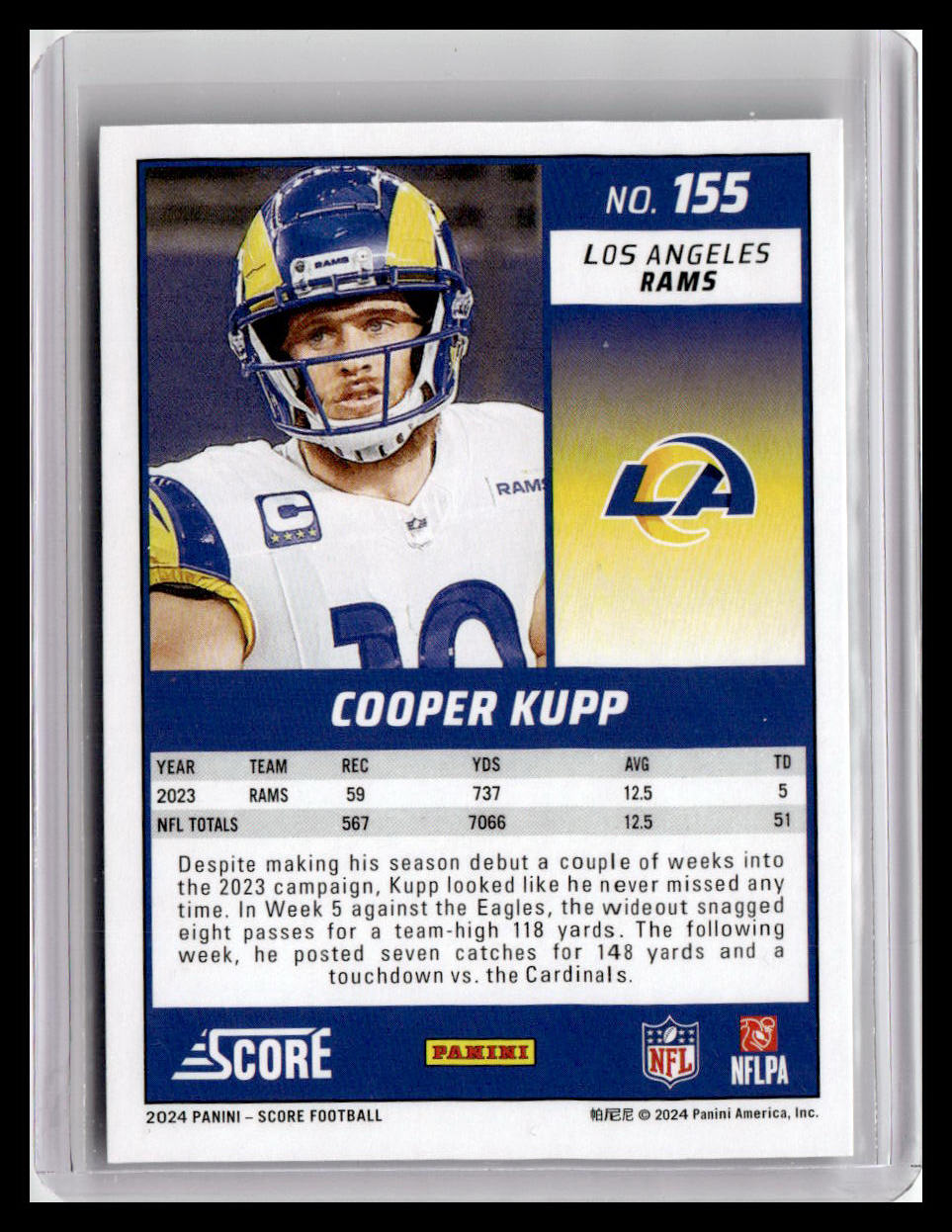 2024 Score #155 Cooper Kupp