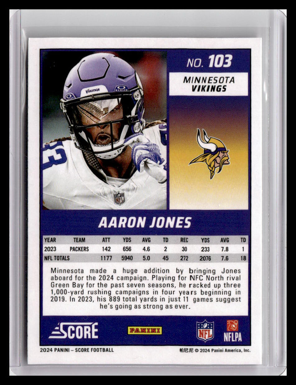 2024 Score #103 Aaron Jones