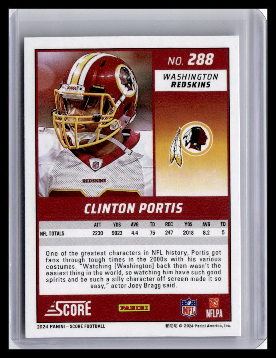 2024 Score #288 Clinton Portis