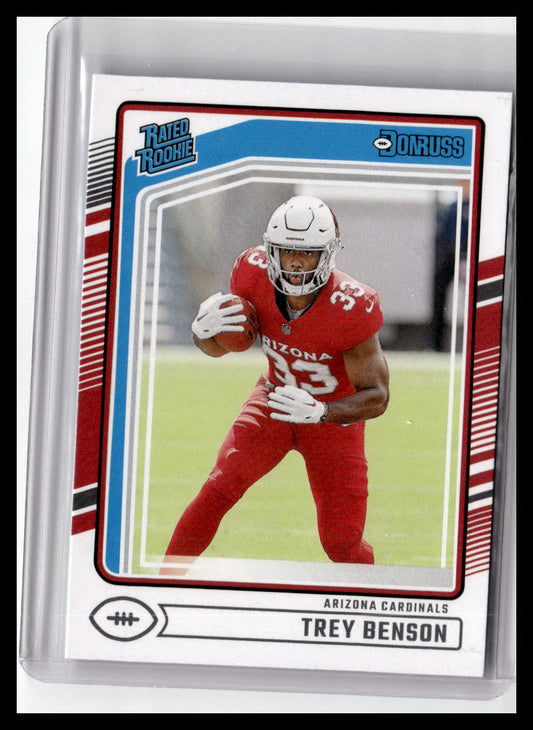 2024 Donruss #326 Trey Benson Rated Rookie
