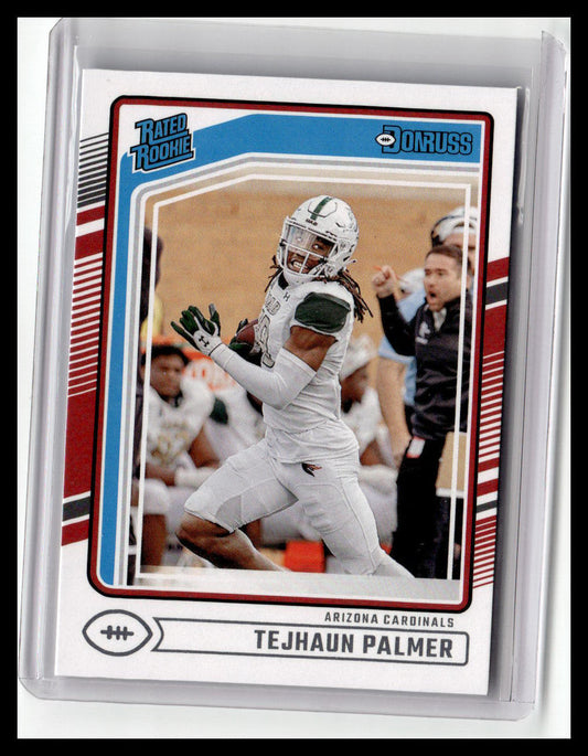 2024 Donruss #384 Tejhaun Palmer Rated Rookie