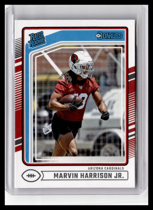 2024 Donruss #393 Marvin Harrison Jr. Rated Rookie