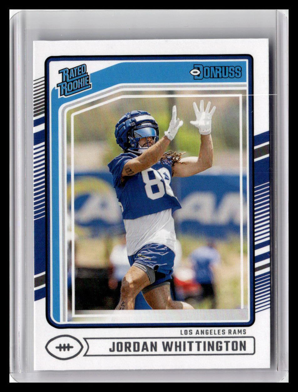 2024 Donruss #352 Jordan Whittington Rated Rookie