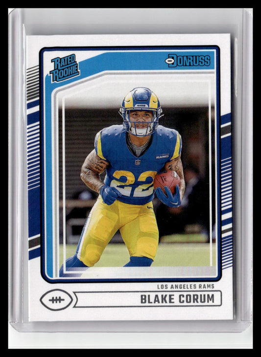 2024 Donruss #322 Blake Corum Rated Rookie