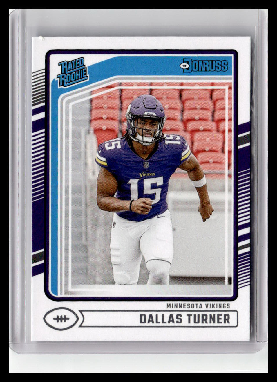 2024 Donruss #331 Dallas Turner Rated Rookie 1