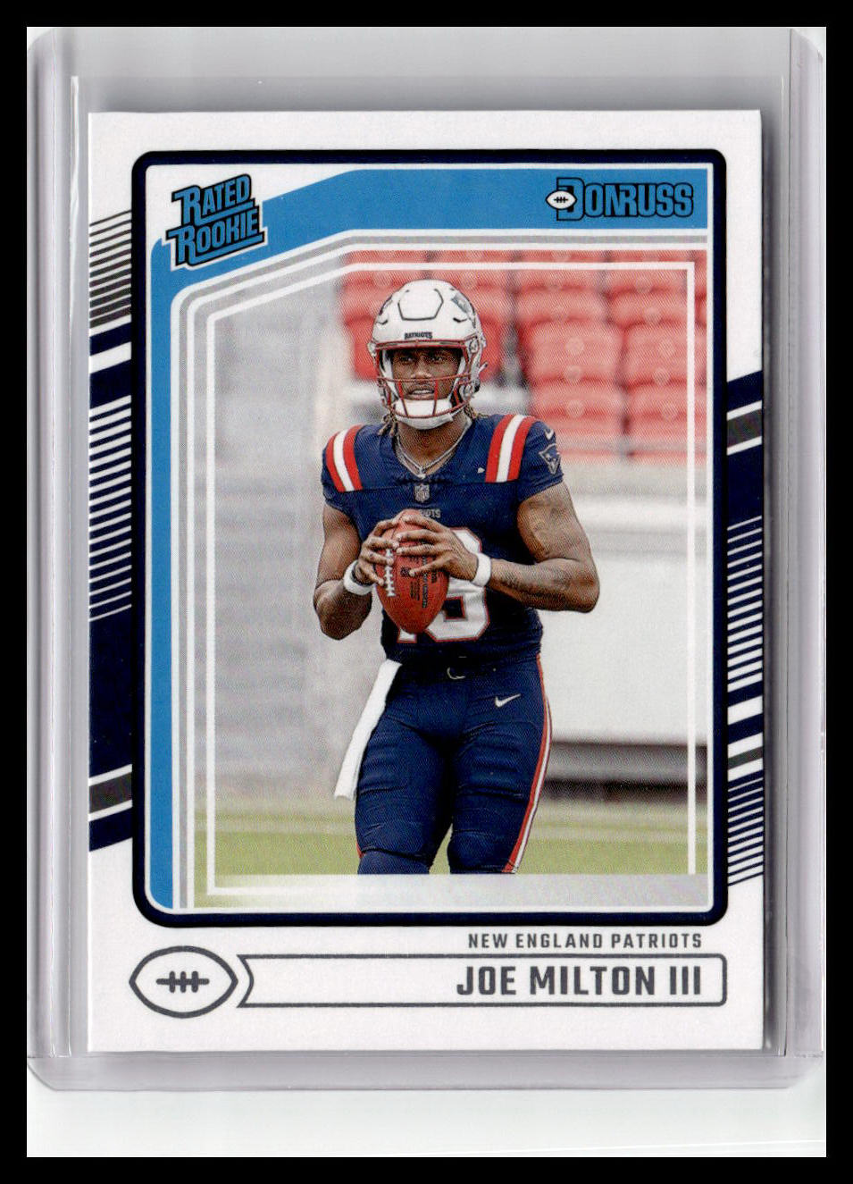 2024 Donruss #319 Joe Milton III Rated Rookie