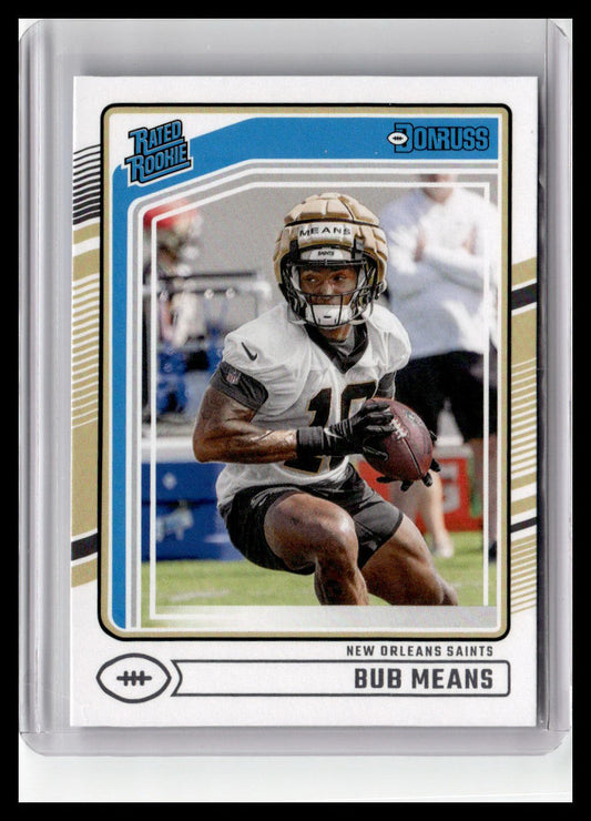 2024 Donruss #362 Bub Means Rated Rookie