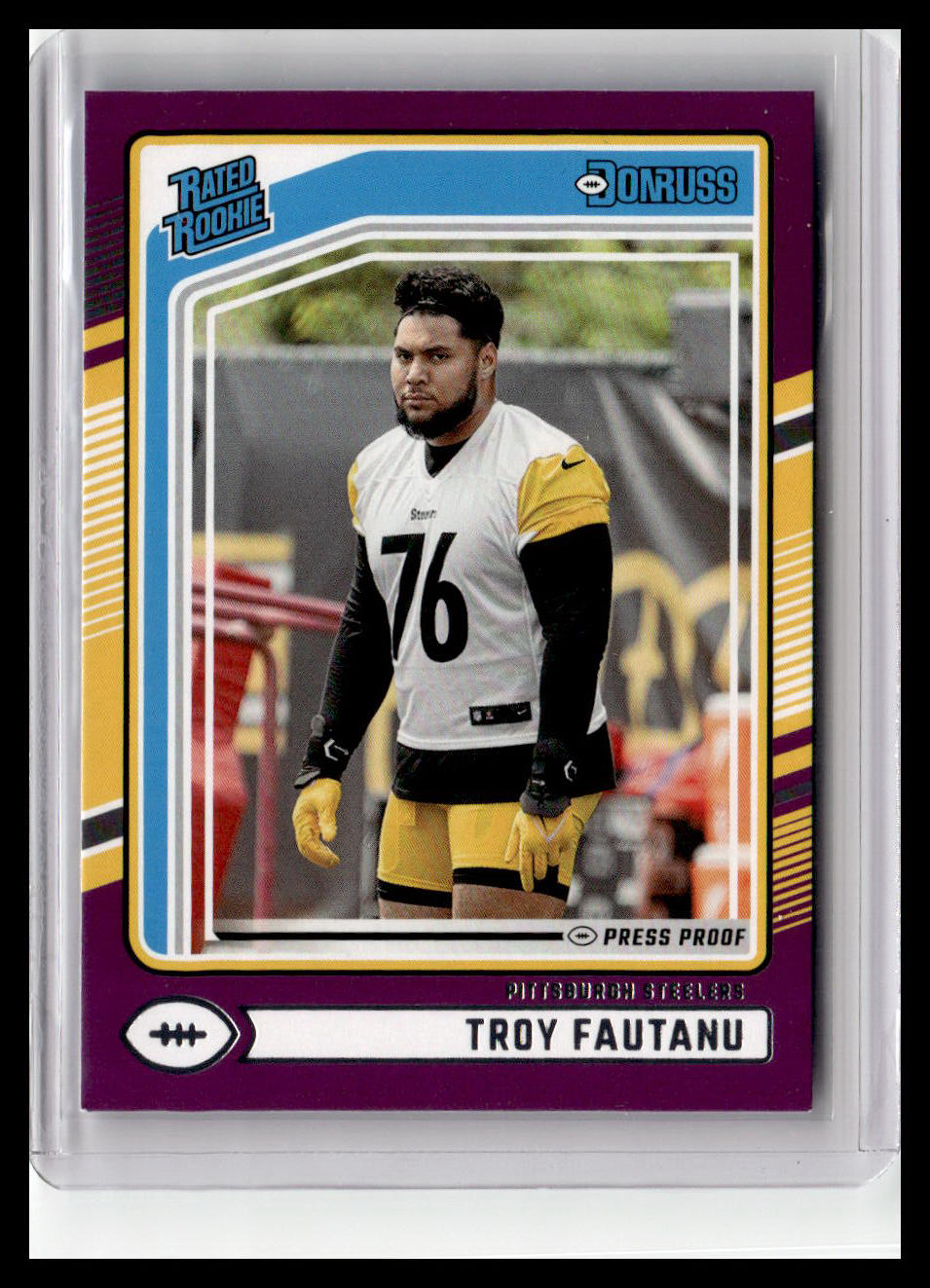 2024 Donruss #360 Troy Fautanu Rated Rookie