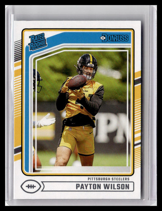 2024 Donruss #342 Payton Wilson Rated Rookie