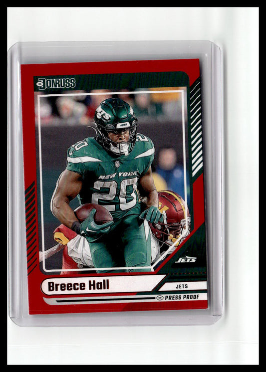 2024 Donruss #8 Breece Hall Press Proof Red