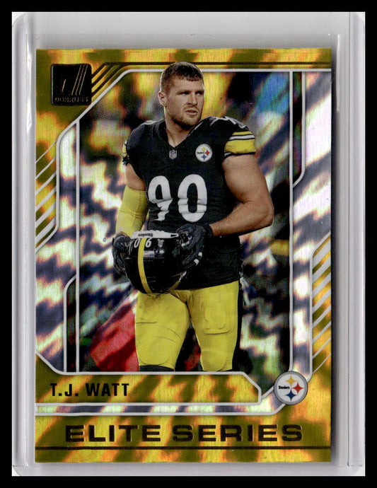 2024 Donruss #27 T.J. Watt The Elite Series