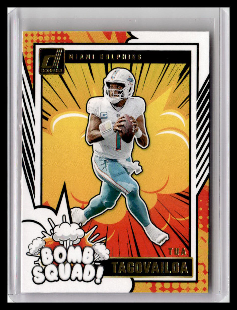 2024 Donruss #19 Tua Tagovailoa Bomb Squad