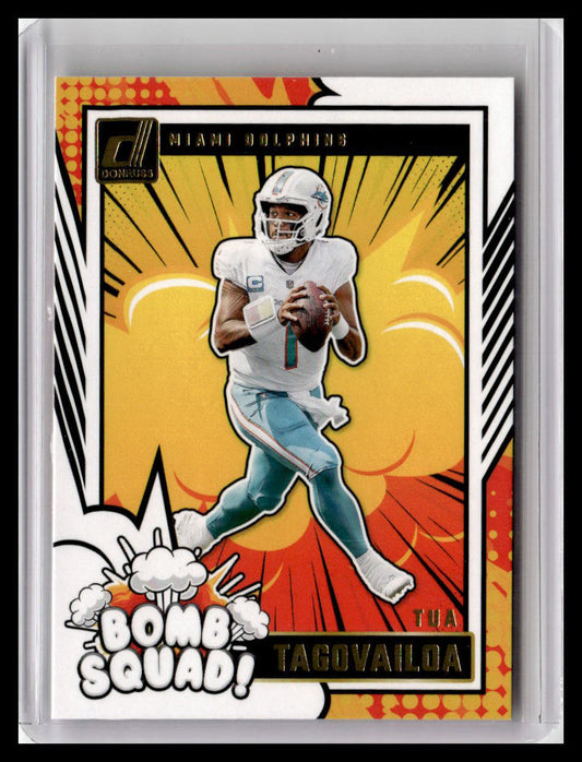 2024 Donruss #19 Tua Tagovailoa Bomb Squad