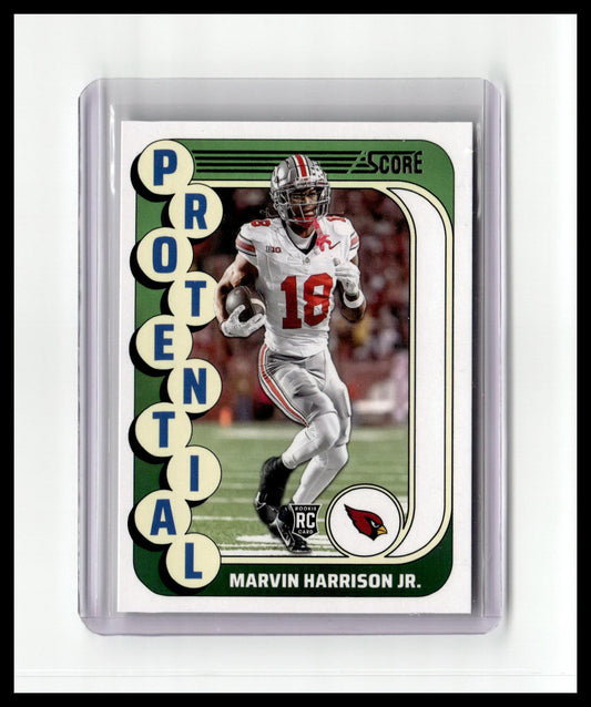 2024 Score #16 Marvin Harrison Jr. (RC) Protential
