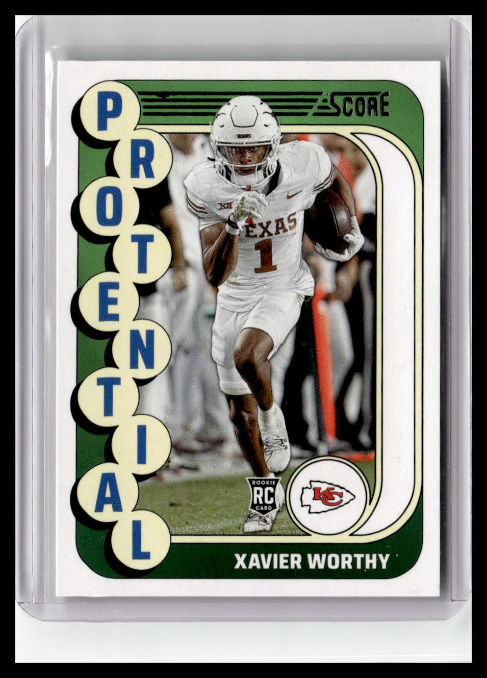 2024 Score #15 Xavier Worthy (RC) Protential