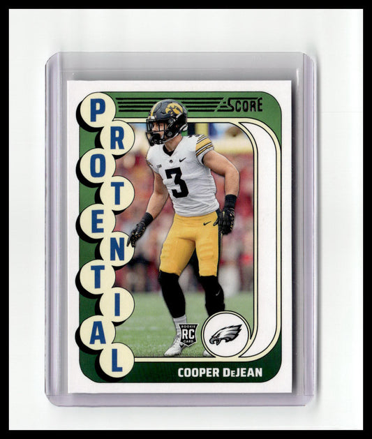 2024 Score #8 Cooper DeJean (RC) Protential