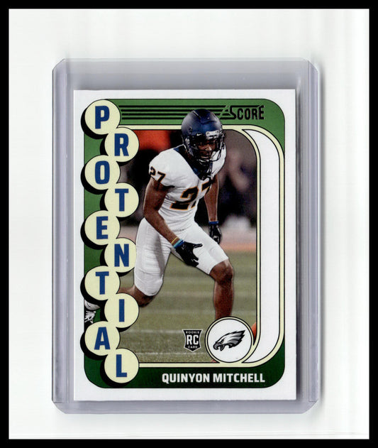 2024 Score #20 Quinyon Mitchell (RC) Protential