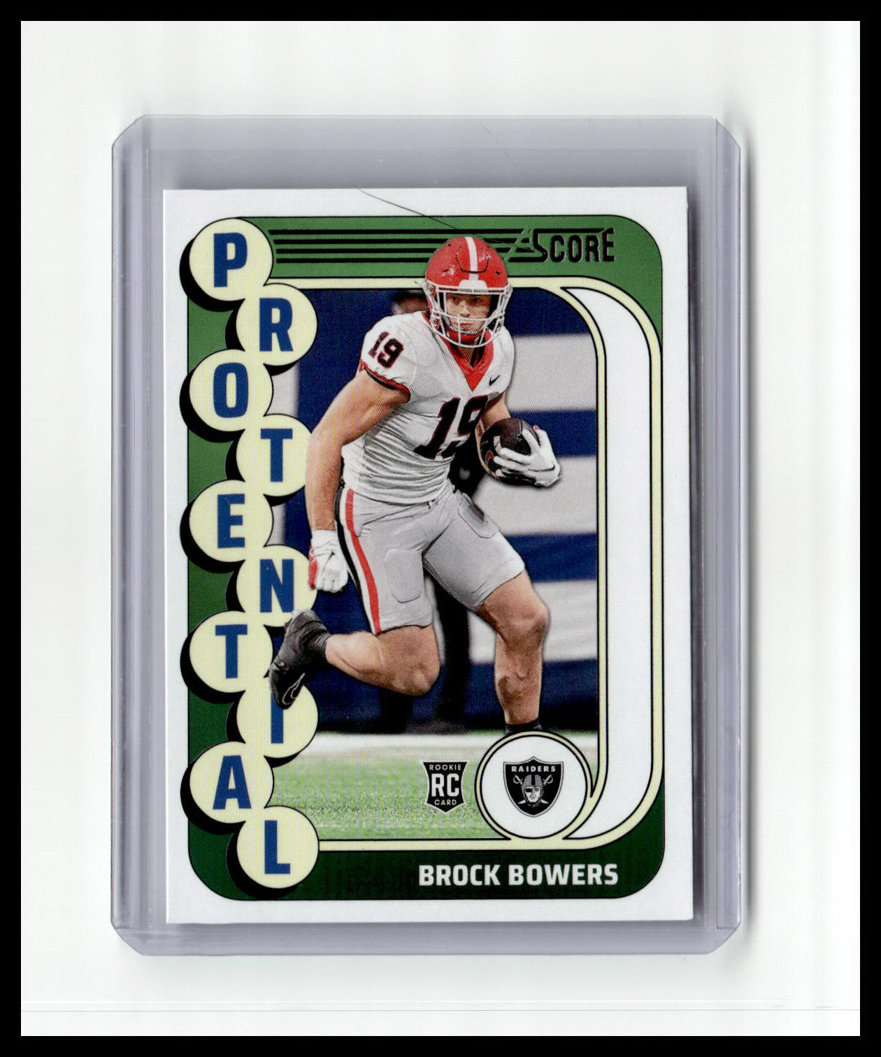 2024 Score #19 Brock Bowers (RC) Protential
