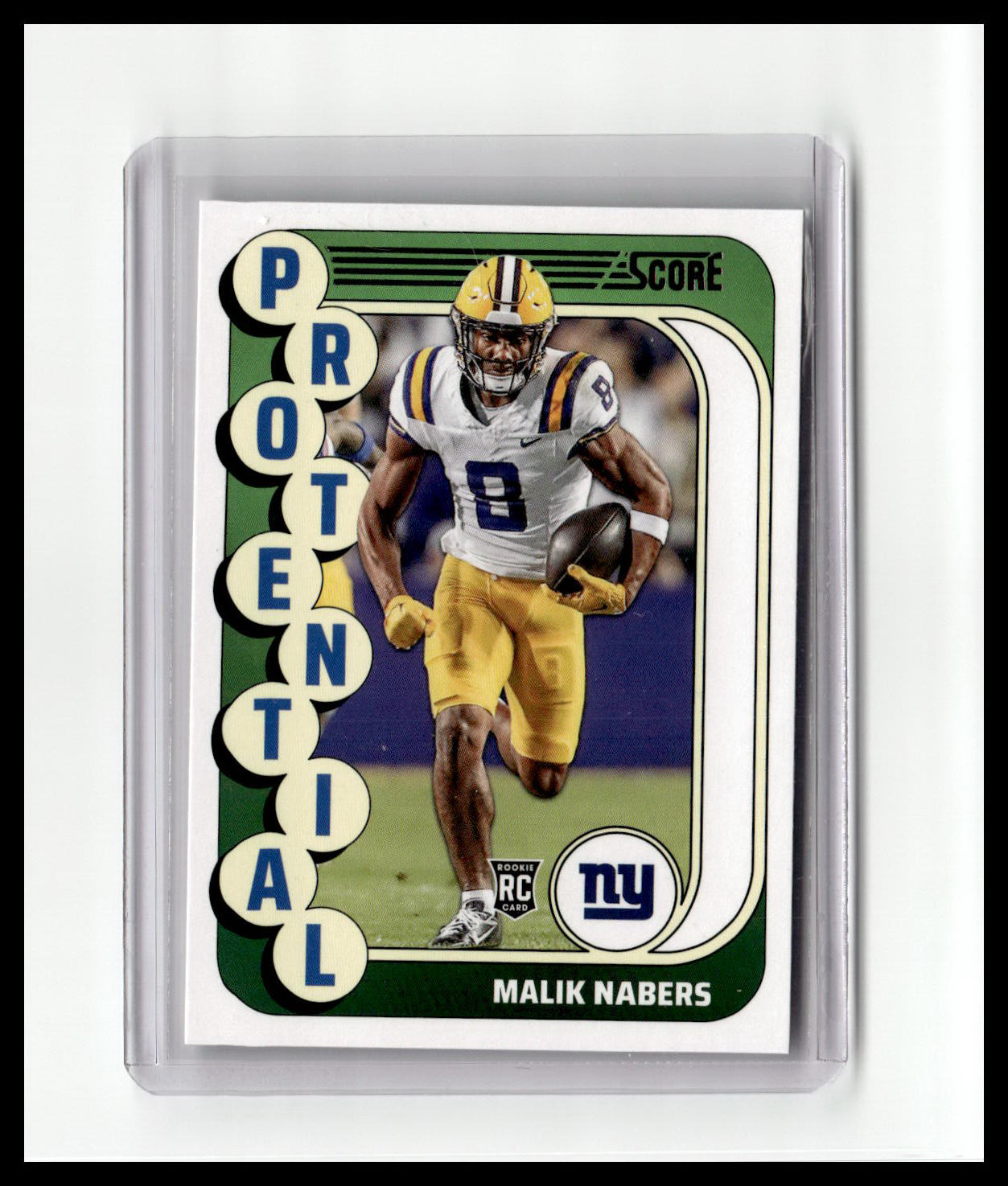 2024 Score #4 Malik Nabers (RC) Protential
