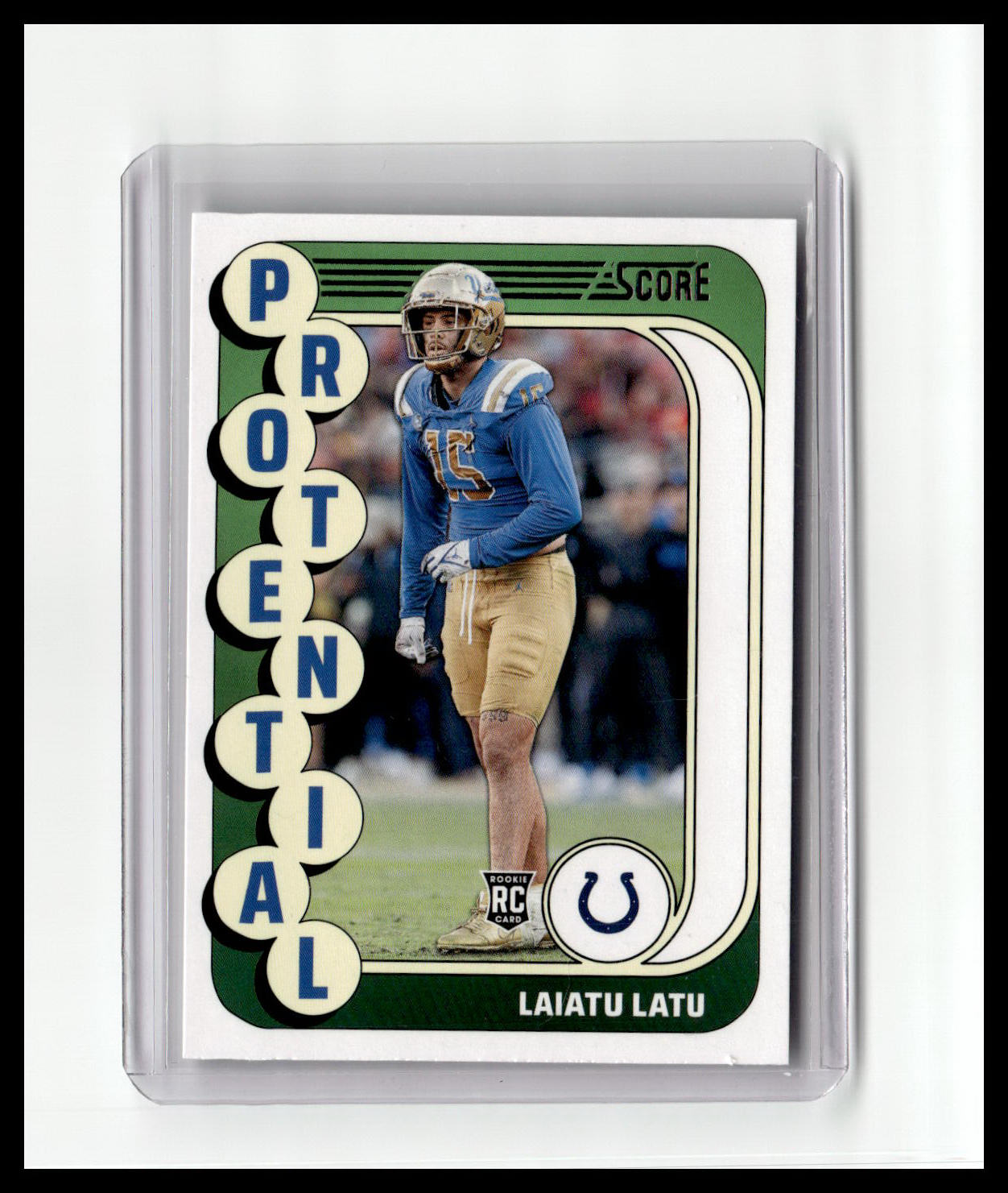 2024 Score #22 Laiatu Latu (RC) Protential