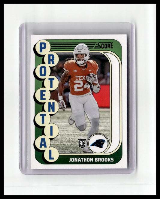 2024 Score #14 Jonathon Brooks (RC) Protential