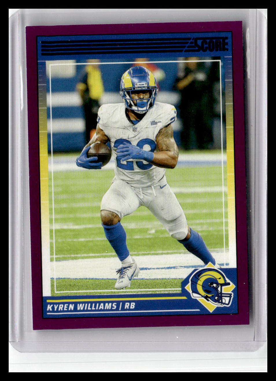 2024 Score #157 Kyren Williams Purple