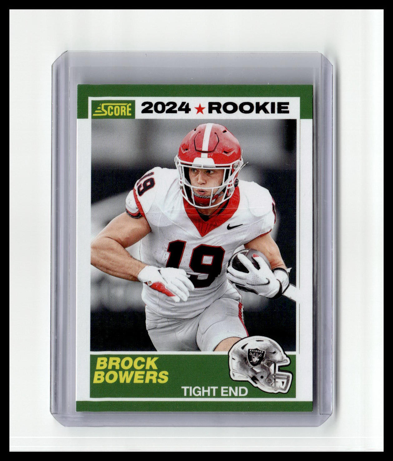 2024 Score #10 Brock Bowers 35th Anniversary Rookies